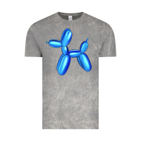 Cloud Rock Blue Dog Balloon Vintage Tee - Artiststas