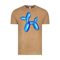 Vintage Camel Blue Dog Balloon Vintage Tee - Artiststas