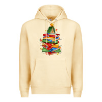 Pina Colada book christmas tree Premium Hoodie - Zillion Design Studio