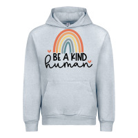 Heather Grey be a kind Urban Hoodie - Unal Design