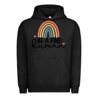 Pigment Black be a kind Urban Hoodie - Unal Design