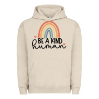 Pigment French Oak be a kind Urban Hoodie - Unal Design