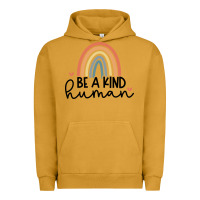 Pigment Peanut Butter be a kind Urban Hoodie - Unal Design