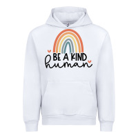 White be a kind Urban Hoodie - Unal Design