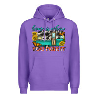 Purple home is where  you park it Premium Hoodie - texasbilliewilder