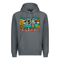 Rock home is where  you park it Premium Hoodie - texasbilliewilder