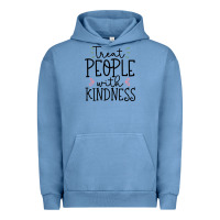 Pigment Pebble Blue people Urban Hoodie - Unal Design