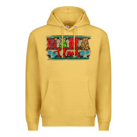Antique Gold Western Christmas Mama Claus Premium Hoodie - RanaPortraitStore