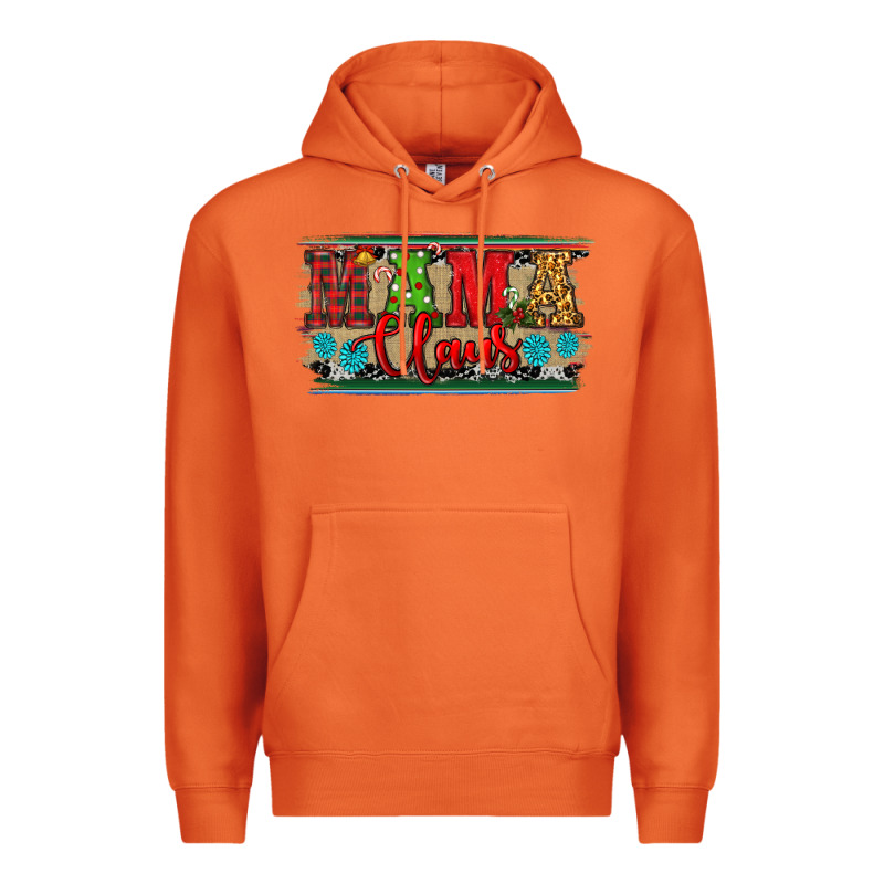 Western Christmas Mama Claus Premium Hoodie by RanaPortraitStore | Teevron