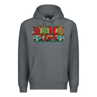 Rock Western Christmas Mama Claus Premium Hoodie - RanaPortraitStore