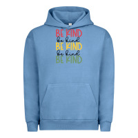Pigment Pebble Blue kind Urban Hoodie - Unal Design