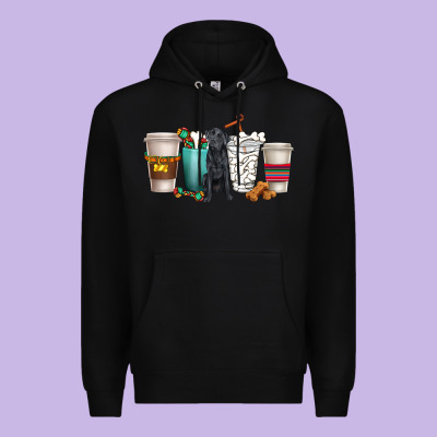 Premium Hoodie labrador retriever dog coffee cups