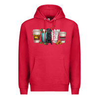 Cardinal labrador retriever dog coffee cups Premium Hoodie - texasbilliewilder