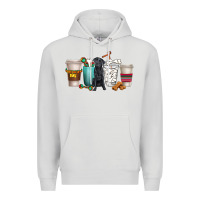 Dove Grey labrador retriever dog coffee cups Premium Hoodie - texasbilliewilder