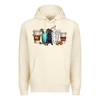 Sandshell labrador retriever dog coffee cups Premium Hoodie - texasbilliewilder