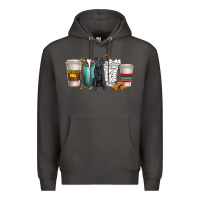Smoke labrador retriever dog coffee cups Premium Hoodie - texasbilliewilder