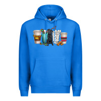 True Royal labrador retriever dog coffee cups Premium Hoodie - texasbilliewilder