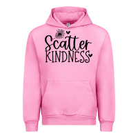Fuchsia Pink kindness Urban Hoodie - Unal Design