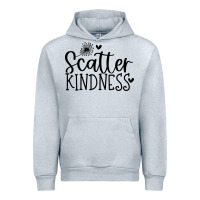 Heather Grey kindness Urban Hoodie - Unal Design