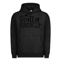 Pigment Black kindness Urban Hoodie - Unal Design
