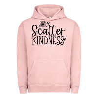 Pigment Salmon kindness Urban Hoodie - Unal Design