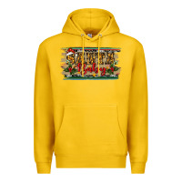 Lemon Santa Baby Western Christmas Premium Hoodie - RanaPortraitStore