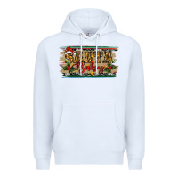 White Santa Baby Western Christmas Premium Hoodie - RanaPortraitStore