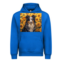 Cobalt australian shepherd Urban Hoodie - Unal Design