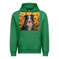 Emerald australian shepherd Urban Hoodie - Unal Design