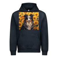 Navy australian shepherd Urban Hoodie - Unal Design