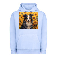 Pigment Grape Ice australian shepherd Urban Hoodie - Unal Design