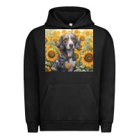 Pigment Black beagle Urban Hoodie - Unal Design