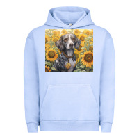 Pigment Grape Ice beagle Urban Hoodie - Unal Design