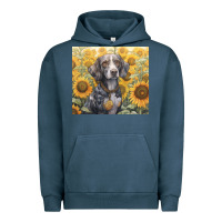 Pigment Midnight Navy beagle Urban Hoodie - Unal Design