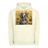 Pigment Pistachio beagle Urban Hoodie - Unal Design