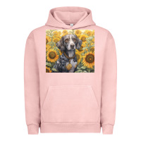 Pigment Salmon beagle Urban Hoodie - Unal Design