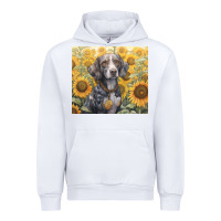 White beagle Urban Hoodie - Unal Design