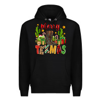 Black merry texmas Premium Hoodie - Zillion Design Studio
