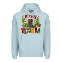 Blue Mist merry texmas Premium Hoodie - Zillion Design Studio