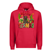 Cardinal merry texmas Premium Hoodie - Zillion Design Studio
