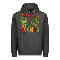 Charcoal Heather merry texmas Premium Hoodie - Zillion Design Studio