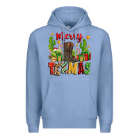 Colony Blue merry texmas Premium Hoodie - Zillion Design Studio