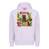 Lilac merry texmas Premium Hoodie - Zillion Design Studio