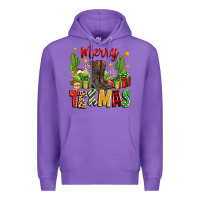 Purple merry texmas Premium Hoodie - Zillion Design Studio
