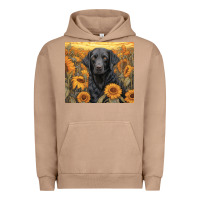Pigment Burro black lab Urban Hoodie - Unal Design