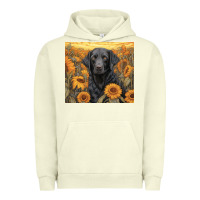 Pigment Pistachio black lab Urban Hoodie - Unal Design