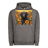 Pigment Tornado black lab Urban Hoodie - Unal Design