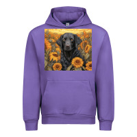 Tulip black lab Urban Hoodie - Unal Design
