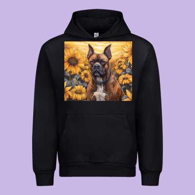 Urban Hoodie boxer dog