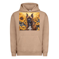 Pigment Burro boxer dog Urban Hoodie - Unal Design